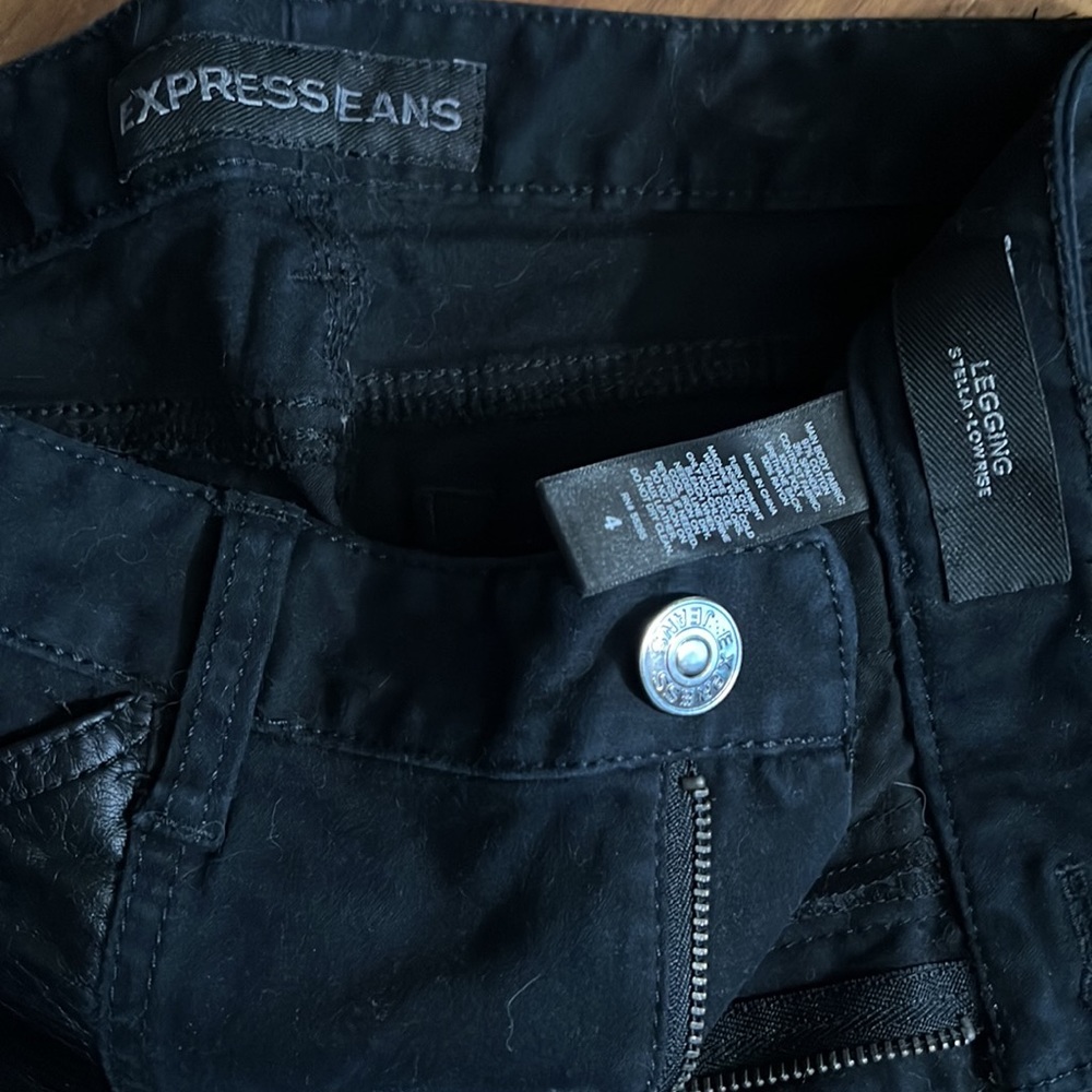 Express Low Rise Jeans - Picture 3 of 3